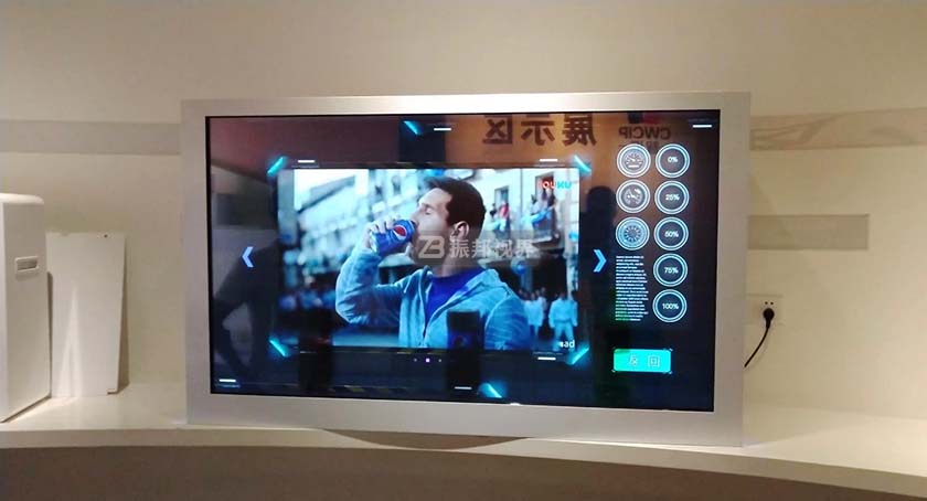 鍟嗘キ鑷ㄥ睍涓殑閫忔槑灞曠ず鏌滄晥鏋�